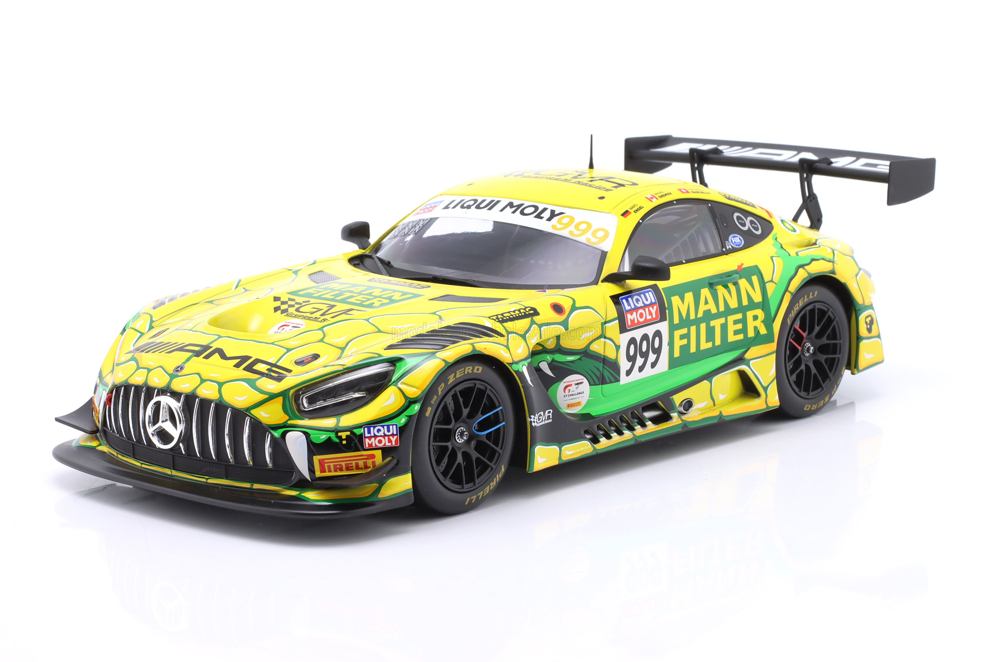MERCEDES AMG GT3 EVO TEAM GRUPPEm RACING N 999 3rd