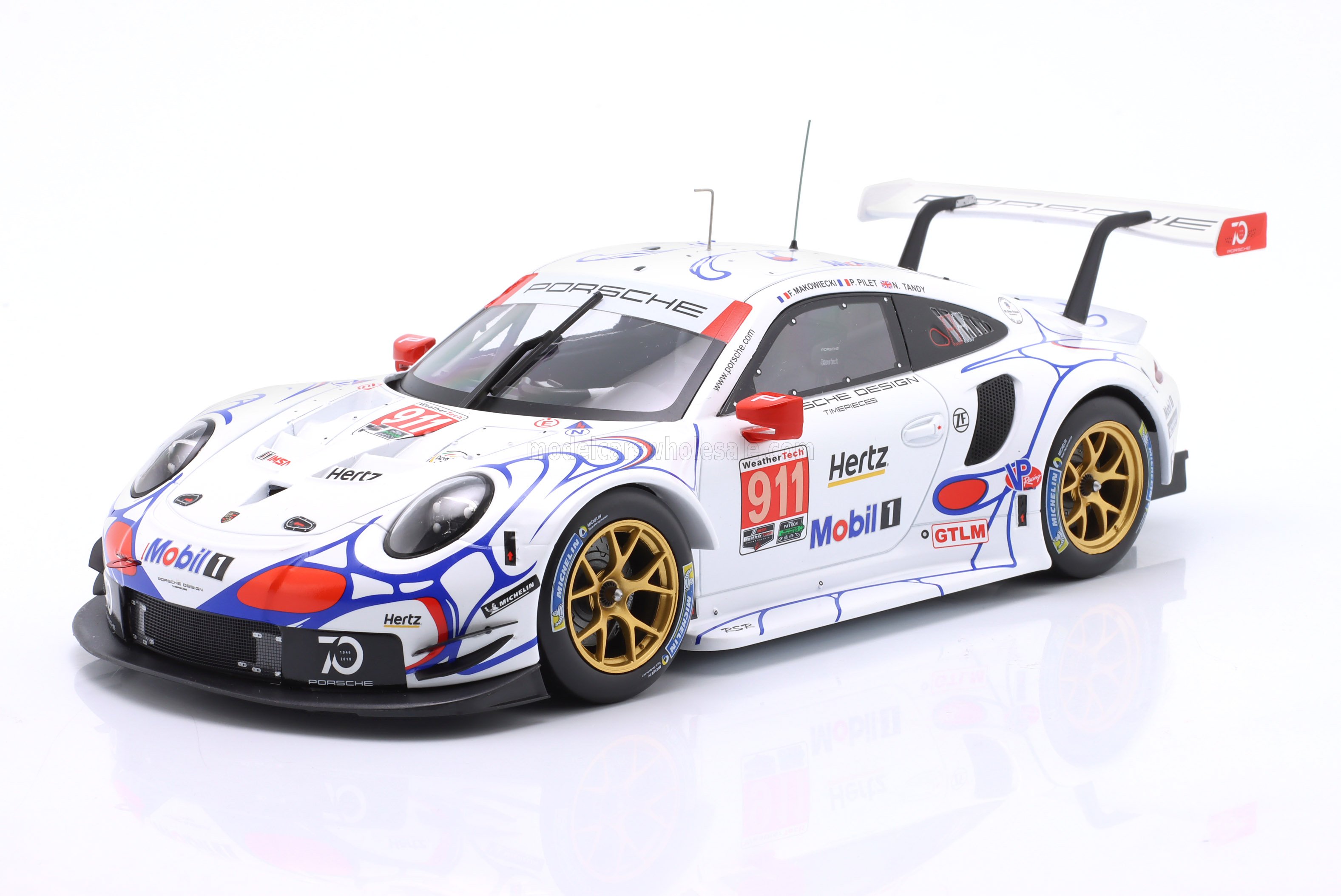 PORSCHE - 911 991 RSR TEAM PORSCHE GT N 911 WINNER
