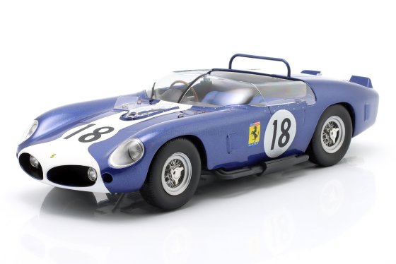 FERRARI - 250 TR61 3.0L V12 SPIDER TEAM N.A.R.T. NORTH AMERICAN RACING N 18 24h LE MANS 1962 PETER RYAN - JOHN FULP