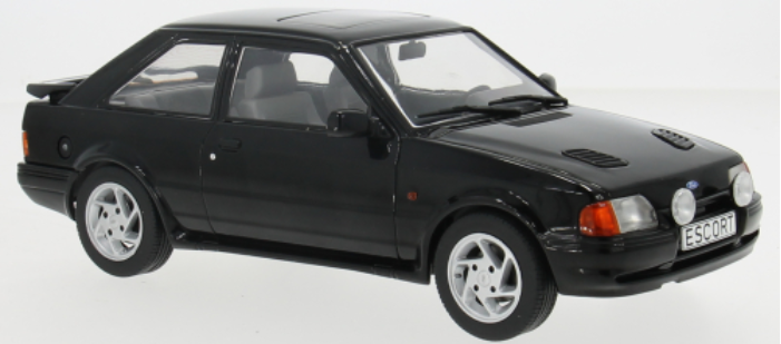 Ford Escort MK IV RS Turbo S2, zwart, 1990