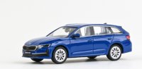 Skoda Octavia IV FL blau Abrex 1:43