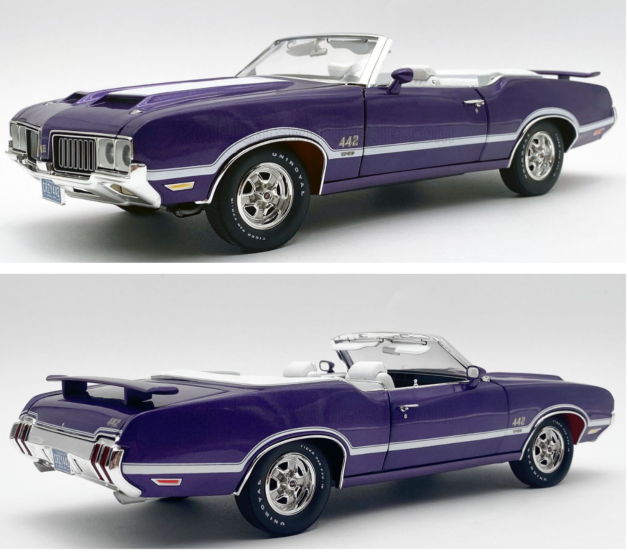 OLDSMOBILE - 442 W-30 CABRIOLET 1970 - PURPLE