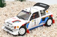 PEUGEOT 205 T16 EVOLUTION 2 N 1 2nd RALLY MONTECARLO 1986 T.SALONEN - S.HARJANE