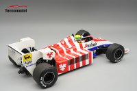 TOLEMAN - F1 TG184 HART TURBO N 19 3rd PORTUGAL GP (with pilot figure) 1984 AYRTON SENNA