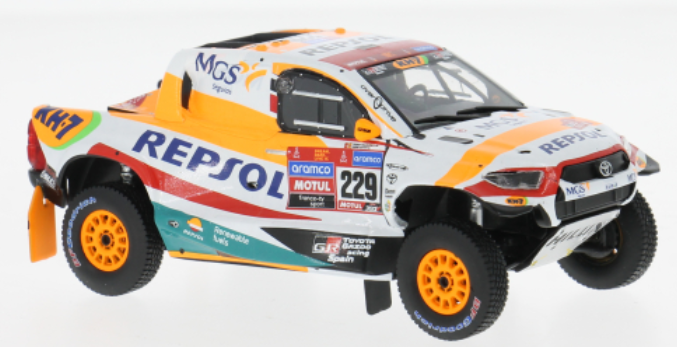 Toyota GR DKR Hilux E #229 IXO 1:43