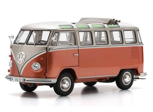 VOLKSWAGEN - T1 SAMBA MINIBUS 1962 - COPPER MET SI