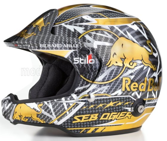 HELMET SEBASTIAN OGIER TEAM TOYOTA YARIS GR RALLY1 HYBRID GAZOO RACING WRT RALLY 8th TITLE TRIBUTE 2021