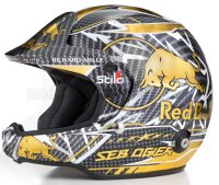 HELMET SEBASTIAN OGIER TEAM TOYOTA YARIS GR RALLY1 HYBRID GAZOO RACING WRT RALLY 8th TITLE TRIBUTE 2021