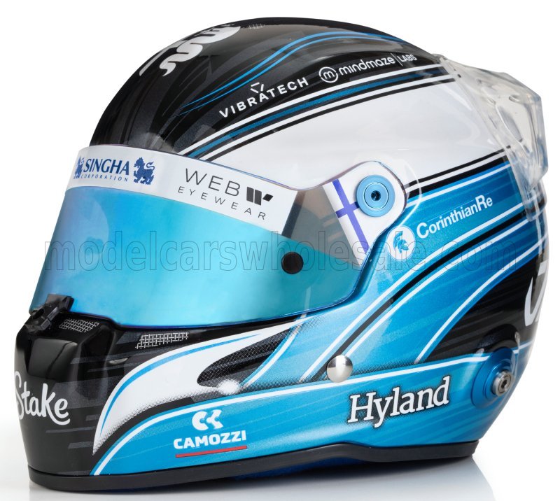 HELMET F1 VALTTERI BOTTAS TEAM STAKE KICK SAUBER N 77 SEASON 2023