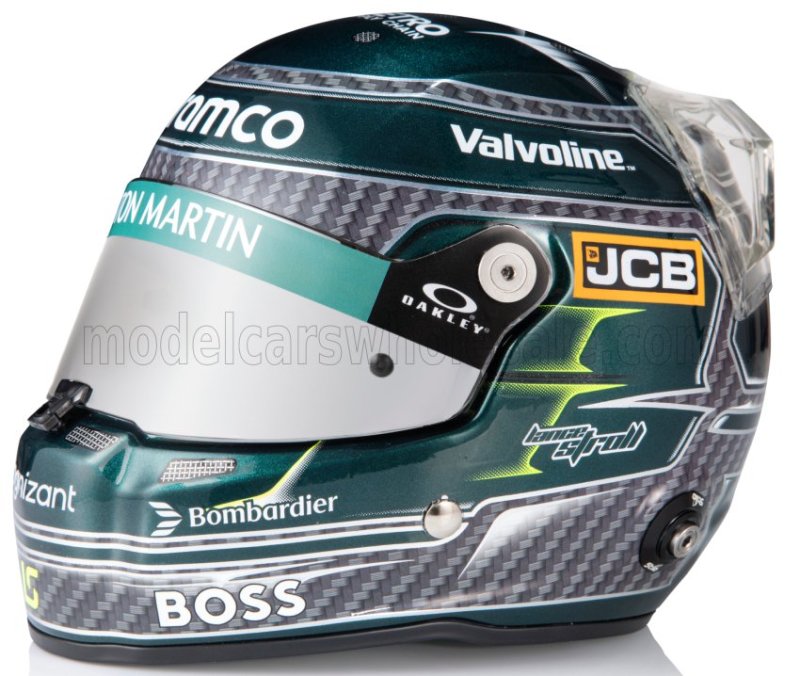 HELMET F1 LANCE STROLL TEAM ASTON MARTIN ARAMCO COGNIZANT N 18 SEASON 2024