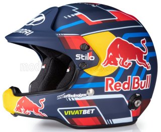 Casque Ott Tänak Hyundai i20 N Rally1 2024 - Échelle 1/2 - MINI HELMET