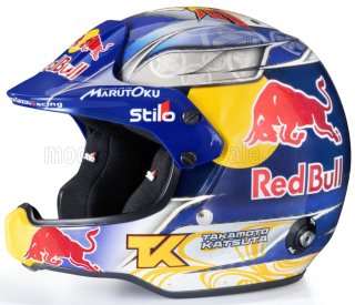 Miniatuurhelm Takamoto Katsuta Toyota Yaris GR Rally1 2025 1/2 MINI HELMET