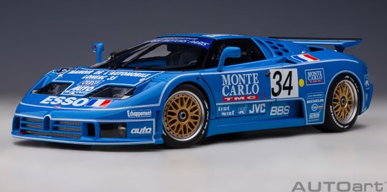 Bugatti EB110 LM Le Mans 24h 1994 #34