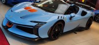 Ferrari SF90 XX Spider Azzurro La Plata - Orange