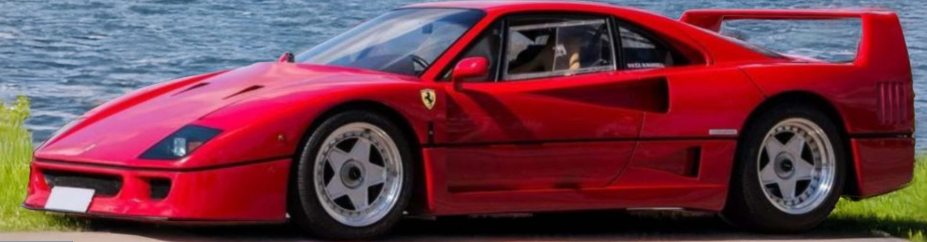 Ferrari F40 1987 Rosso Corsa 322 - Ex Nigel Mansel