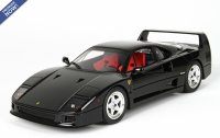 Ferrari F40 1987 Black - sedili rossi