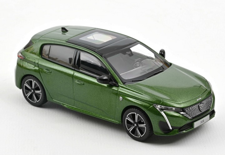 Peugeot 308 GT 2021 Groen