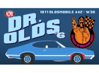 Oldsmobile 442 W30 Dr. Olds #6, nordic blue 1971
