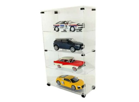 Vitrine 4x 1/18