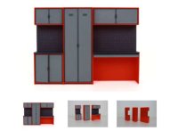 Tool Cabinets Set of 3