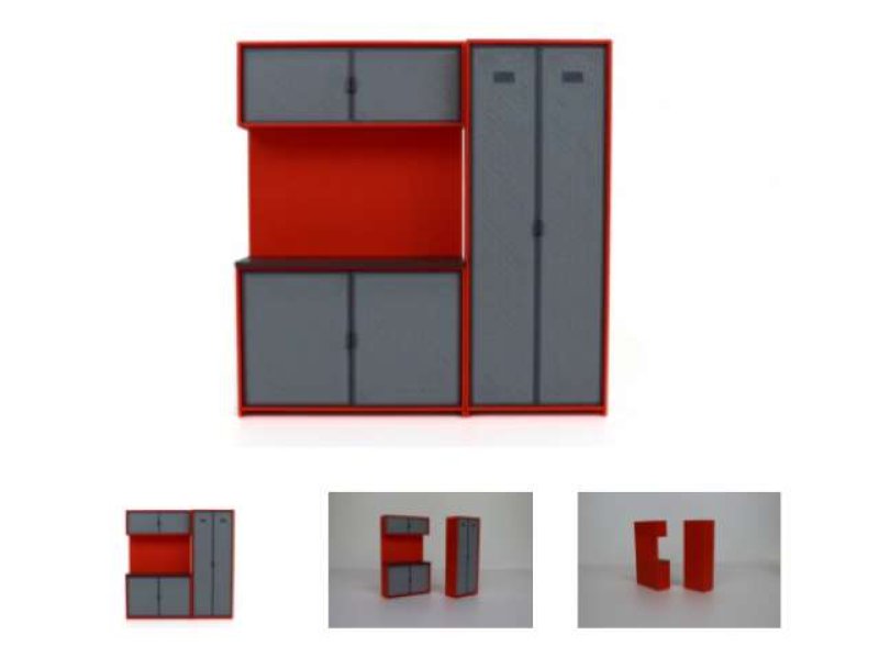 Tool Cabinets Set of 2