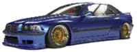 BMW M3 COUPE PANDEM BLUE ESTORIL 1990