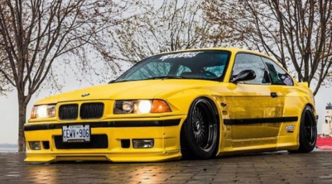 BMW - 3-SERIES M3 (E36) PANDEM 1990 - SUN YELLOW