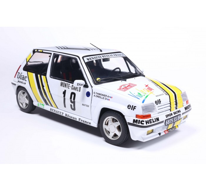 RENAULT - R5 GT TURBO N 19 RALLY MONTECARLO 1989 A