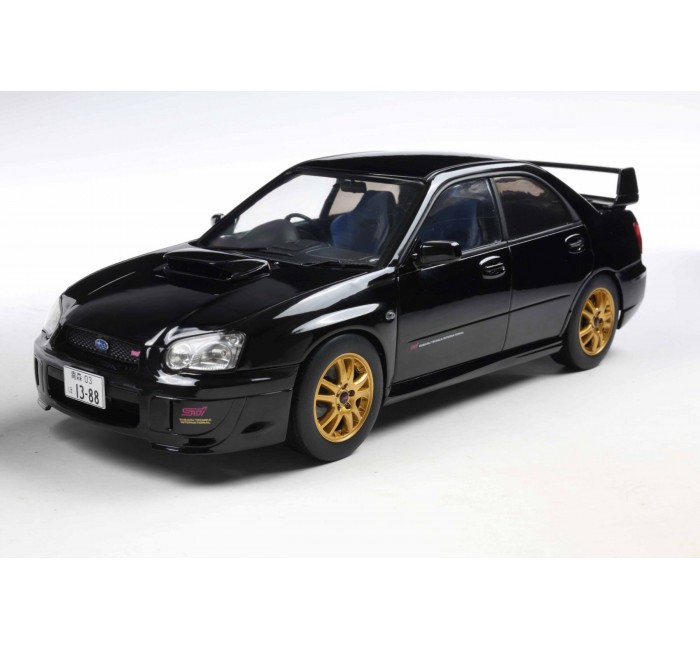 SUBARU IMPREZA WRX STI JAVA BLACK PEARL 2004