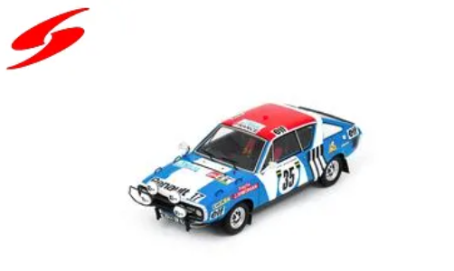 RENAULT 17 N°35 Rallye East Safari Afrique de l'E