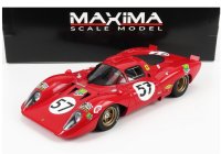 FERRARI 312P COUPE Nr57 24u LE MANS 1970 CHUCK PARSONS – TONY ADAMOWICZ