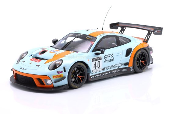 Porsche 911 GT3 R #40 24h Spa 2020 1/18 IXO