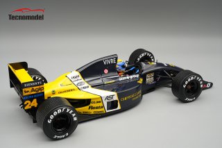 MINARDI - F1 M191 FORD N 24 AUSTRALIAN GP RAIN TIRES (with pilot figure) 1991 ROBERTO MORENO