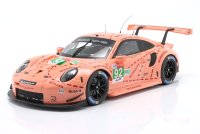 PORSCHE - 911 991 RSR TEAM PORSCHE GT N 92 WINNER LMGTE PRO PINK PIG TRIBUTE 24h LE MANS 2018 MICHEAL CHRISTENSEN - KEVIN ESTRE - LAURENS VANTHOOR