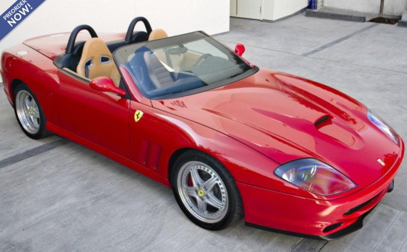 Ferrari 550 Barchetta 2000 - made in Italy Rosso Corsa - interni Beige