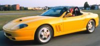 Ferrari 550 Barchetta 2000 - made in Italy Giallo Modena - interni Black