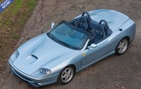 Ferrari 550 Barchetta 2000 - made in Italy Grigio Alloy - interni carta da zucchero