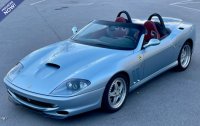 Ferrari 550 Barchetta 2000 - made in Italy Argento Nurburgring - interni Bordeaux