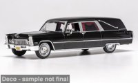 Cadillac de Ville S&S Hearse, schwarz, 1966