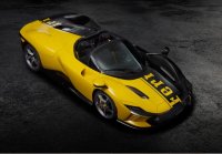 Ferrari SP3 Daytona 599+1 spider - tetto aperto Giallo Modena e Fibra Carbonio