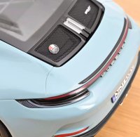 Porsche 911 S/T 2023 Meissen blauw
