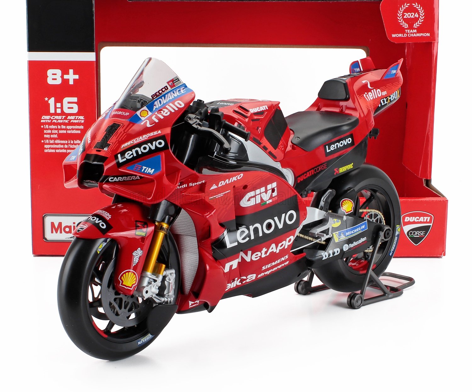 DUCATI - DESMOSEDICI GP24 TEAM LENOVO N 1 MOTOGP S