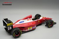 FERRARI - F1 F93A TEAM SCUDERIA FERRARI N 28 EUROPEAN DONINGTON PARK GP RAIN TIRES 1993 GERHARD BERGER