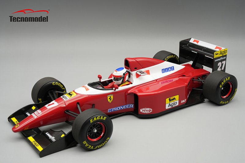 FERRARI - F1 F93A TEAM SCUDERIA FERRARI N 27 MONACO GP (with pilot figure) 1993 JEAN ALESI
