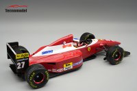 FERRARI - F1 F93A TEAM SCUDERIA FERRARI N 27 BRAZILIAN GP RAIN TIRES (with pilot figure) 1993 JEAN ALESI