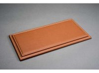 Display Case Maranello with Brown Leather Base - 325x165x125mm.