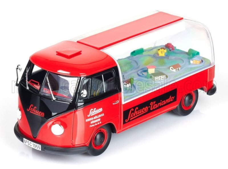 VOLKSWAGEN - T1 SCHUCO VARIANTO 1962 - RED BLACK