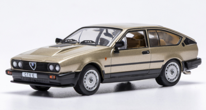 Alfa Romeo GTV 6, beige, 1982, 1:43