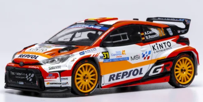 Toyota GR Yaris Rally2, Rally Islas Canaris, 2025,