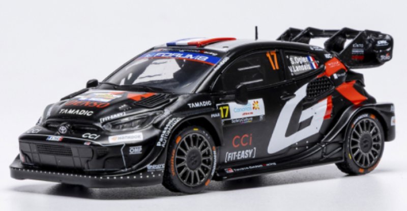 Toyota GR Yaris Rally1, Rally Islas Canaris, 2025, #17, S.Ogier/V.Landais, 1:43